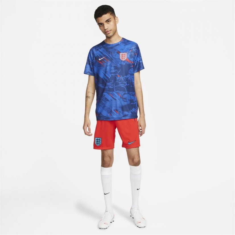 Nike England Away Shorts 2022 Adults Red/Blue