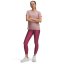 Under Armour Tech No-Slip Waistband Ankle Leggings Womens Fuchsia Dusk