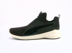 Puma Rebel Mid VR Ladies Trainers Black/Olive
