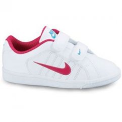 Nike Court Traditional V2 Trainers Girls Childrens White/Cherry