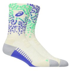 Asics Performance Run Sock Crew Unisex Adults Ivory/Cblt Brst
