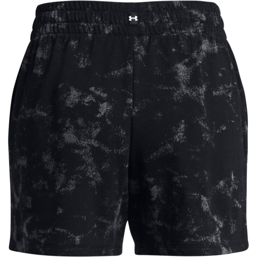 Under Armour Women's Performance Terry Gym Shorts Black