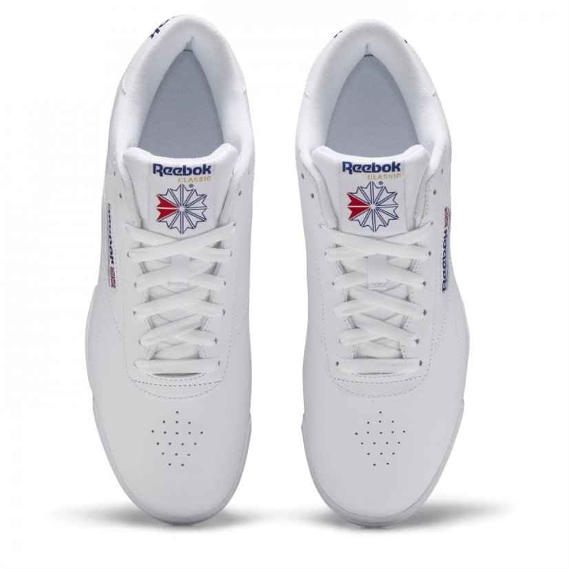 Reebok Exofit Low Mens Trainers White/RoyBlue