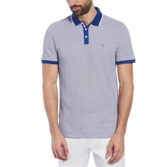 Original Penguin Original Penguin Jacquard pánske polo tričko Lavender Frost