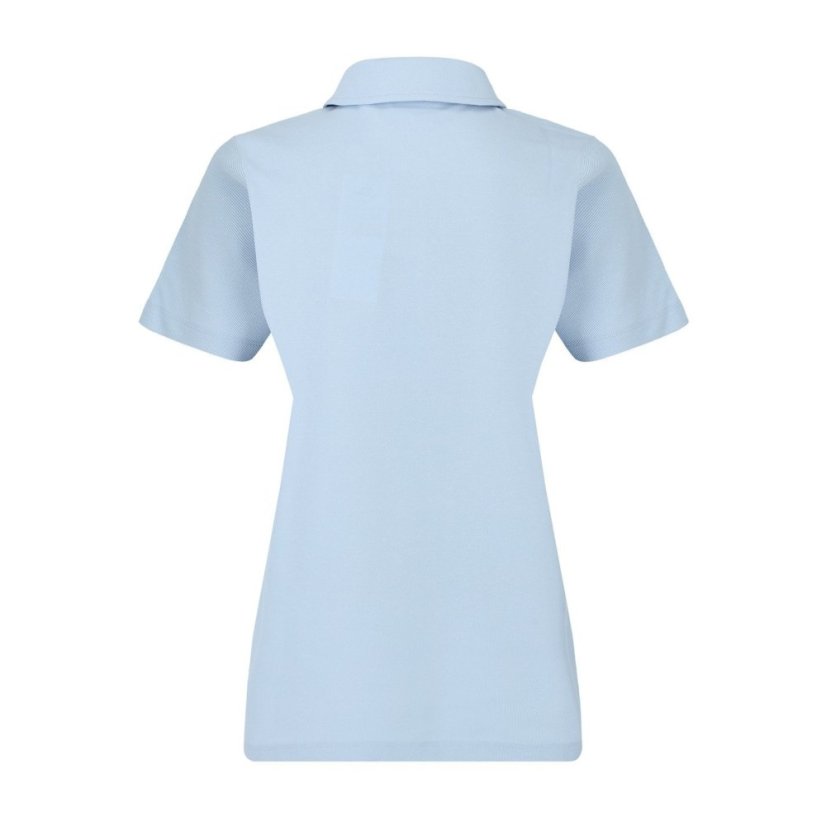 Slazenger Pique Polo Womens Baby Blue