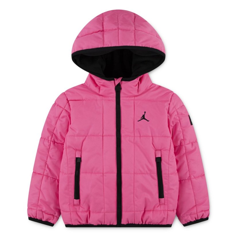 Air Jordan Kids' Lightweight Puffer Jacket Pink Glow