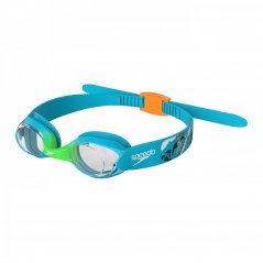 Speedo Infant Illusion Goggles Blue/Green/Oran