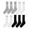 Donnay Crew 10 Pack Sports Socks Mens Multi Asst