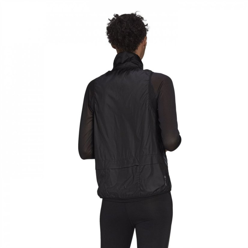 adidas 3 Stripe Vest Womens Black - Veľkosť: XS (4-6)