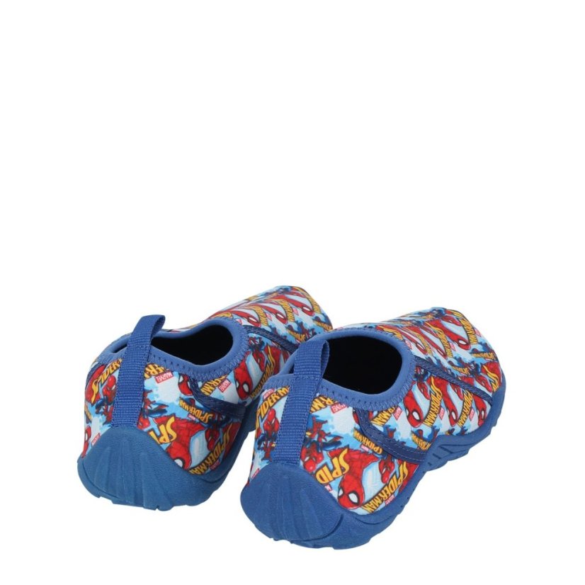 Character Aqua Childrens Water Shoes Spiderman