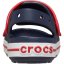 Crocs Unisex Kids' Flat Sandals Navy/Vrsity Red