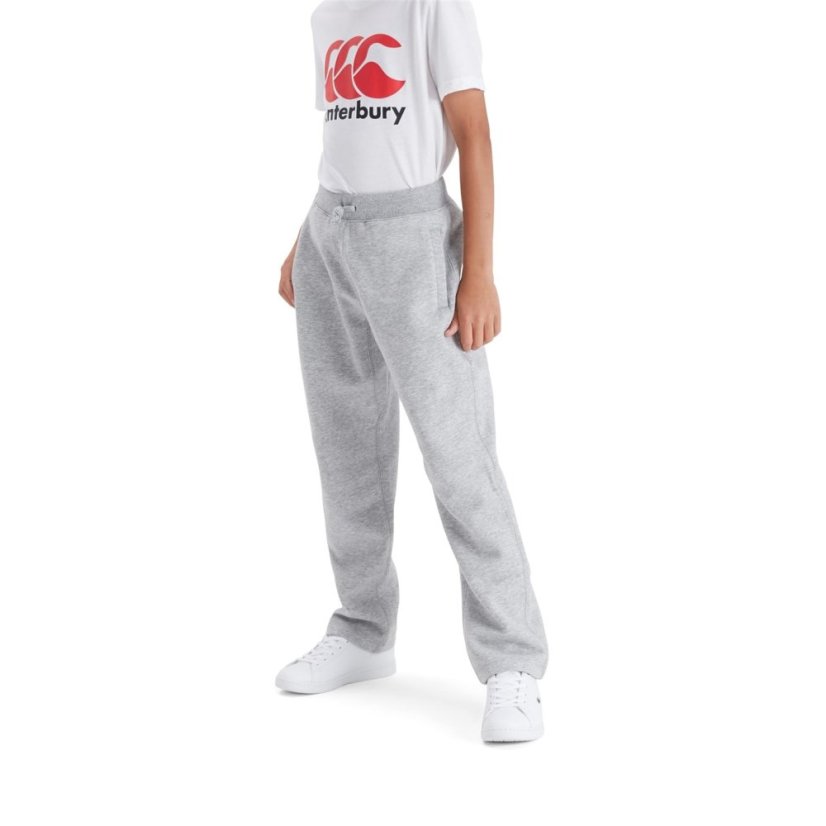 Canterbury Unisex Kids' Open Hem Jersey Joggers Classic Marl