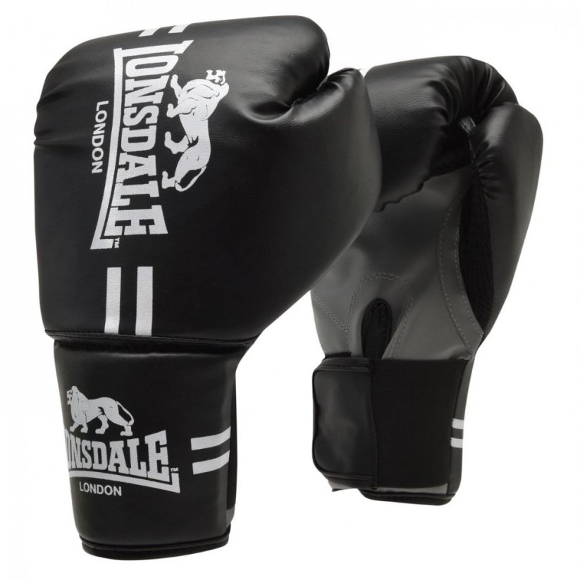 Lonsdale Contender Boxing Gloves Black
