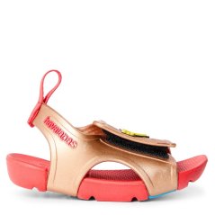 Havaianas Unisex Kids' Kd Flip Flops Red/R Gold