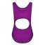 Nike Swimming Icon taped logo cutout swimsuit Juniors Bold Berry
