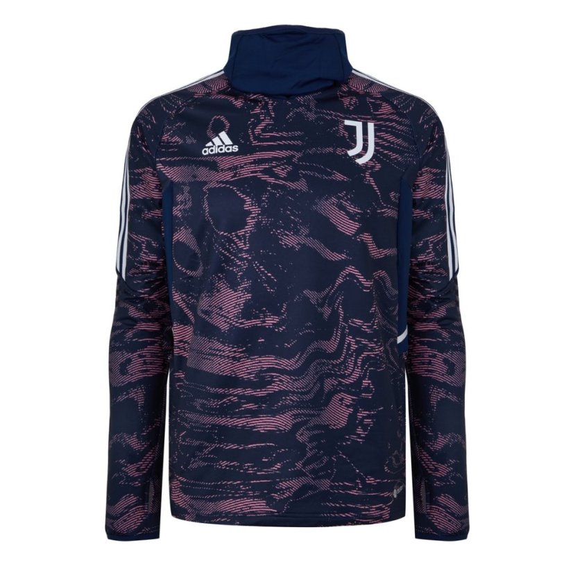 adidas Men's Juventus Pre Match Warm Up Top Pink