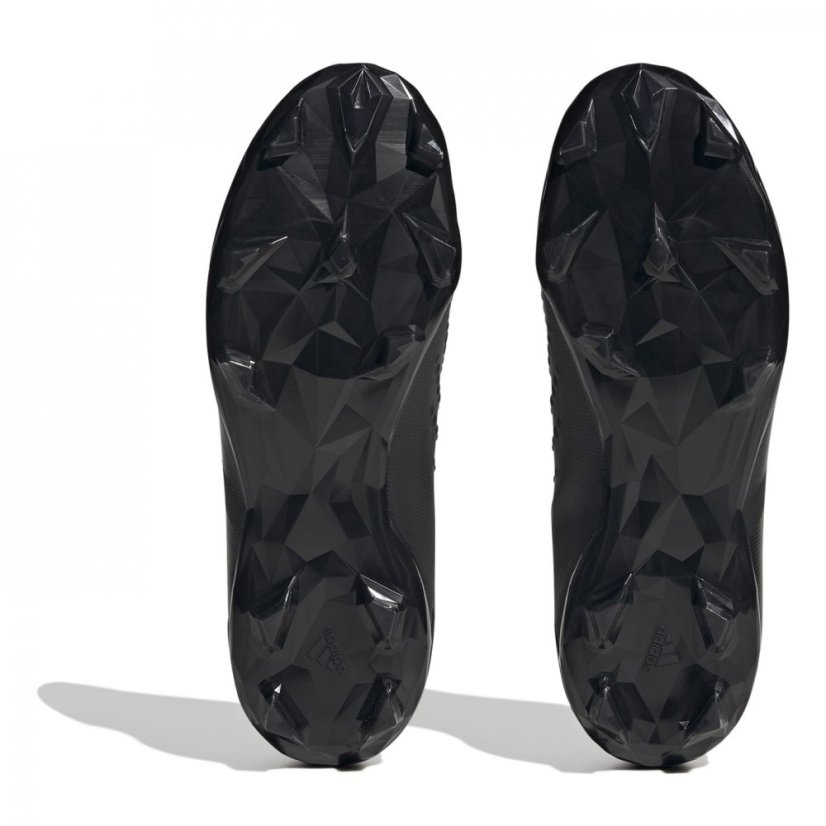 adidas Predator Edge.3 Junior Firm Ground Football Boots Black/Black