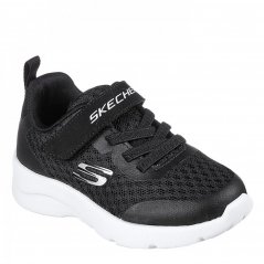 Skechers Dynamight 2.0 Infant Trainers Black/White