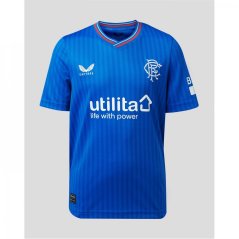 Castore Rangers Home Shirt 2023 2024 Juniors Blue