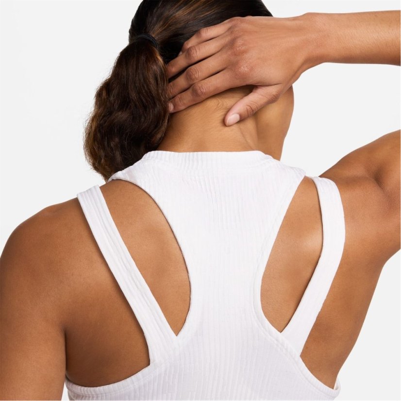 Nike NikeCourt Slam Women's Dri-FIT Tennis Dress White/Gold