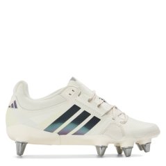 adidas Kakari W Womens Soft Ground Rugby Boots Wht/Blk/luc