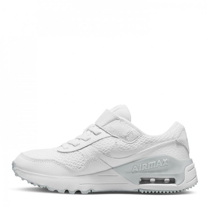 Nike Air Max SYSTM Little Kids' Shoes White/Wht/Grey
