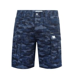 Firetrap BTK pánske šortky Navy Camo