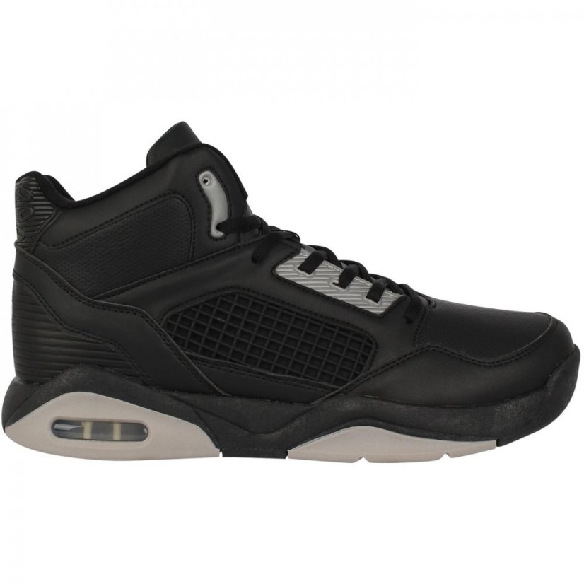 SHAQ Bankshot Mens Basketball Trainers Black