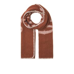 Jack and Jones Scarf Styd Sn99 Brandy Brown