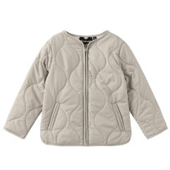 Firetrap Kids' Lightweight Long Sleeve Quilted Jacket Beige