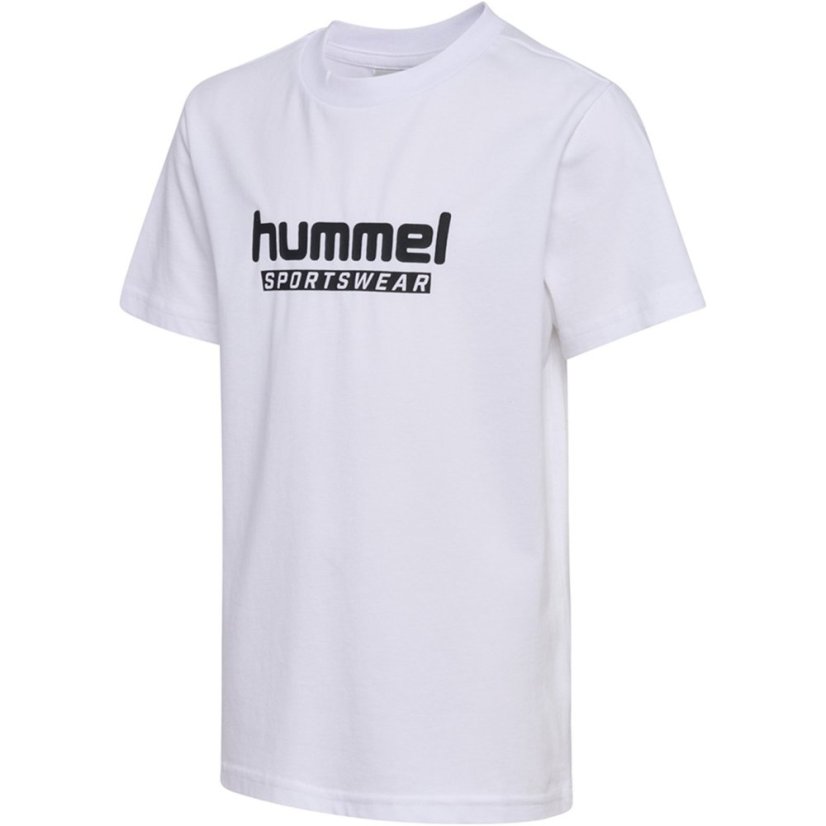 Hummel Base T Shirt Junior White
