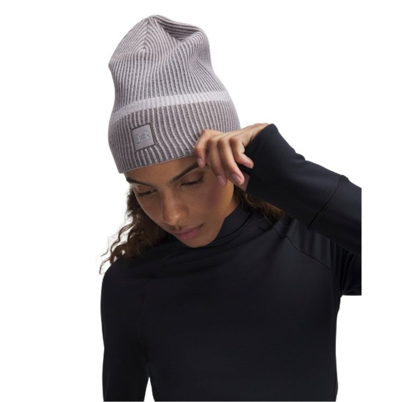 Under Armour Launch Reflective Beanie Grey