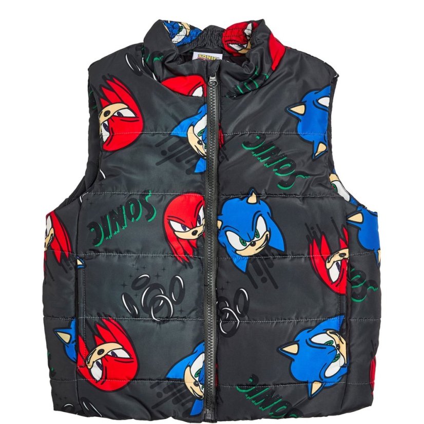 Character Kids' Sonic Sleeveless Gilet Sonic