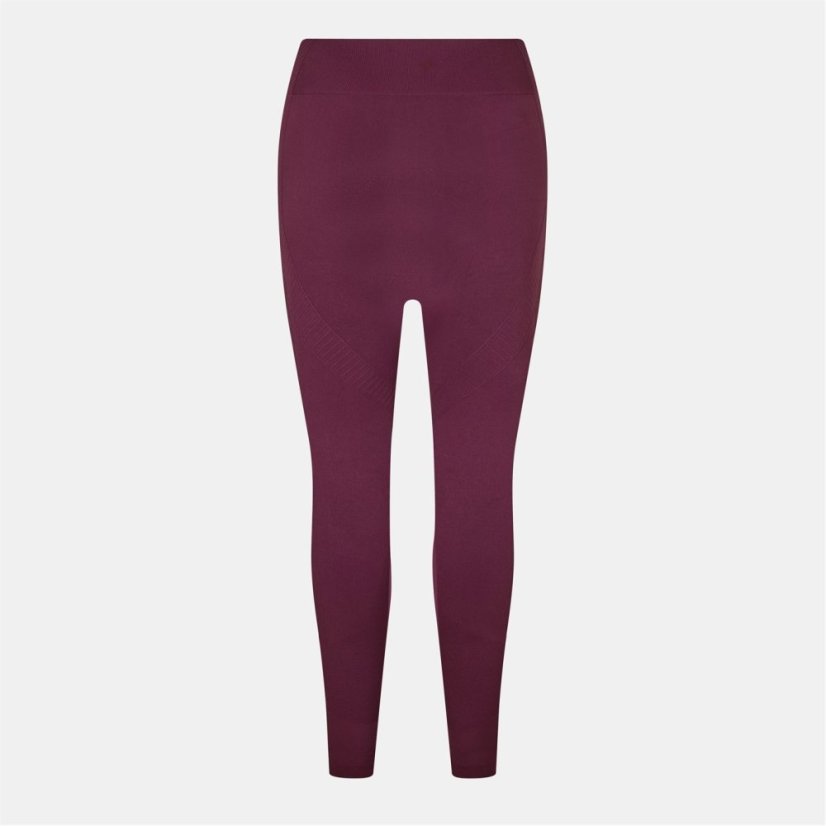 USA Pro Core High Rise Seamless Tights Womens Dark Cherry