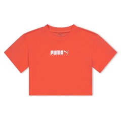 Puma Unisex Kids' Cropped Top Pink