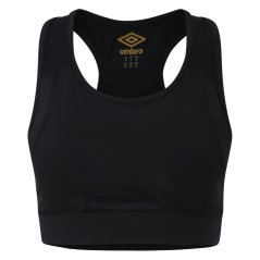 Umbro Women's Train Medium Impact Sports Bra Black