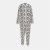 Linea Leopard Print Fleece Onesie Women Multi
