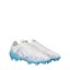 Sondico Blaze Junior FG Football Boots White/Pink/Blue