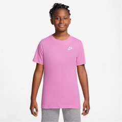 Nike Futura T Shirt Junior Boys Pink