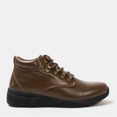 Donnay Leather Casual Chukka Boots Mens Brown