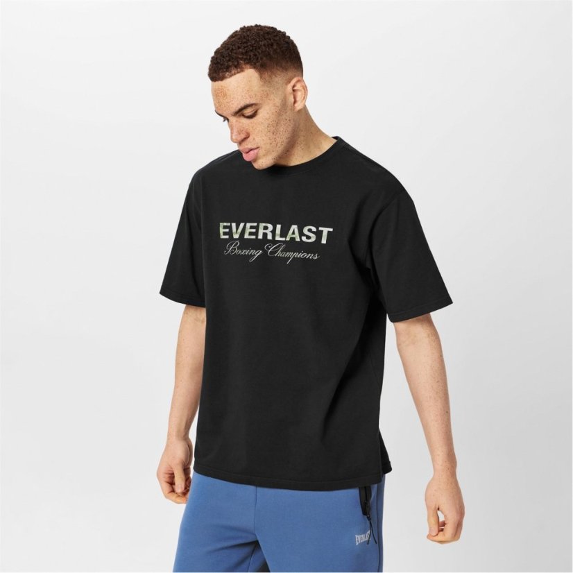 Everlast Camo Tee Black