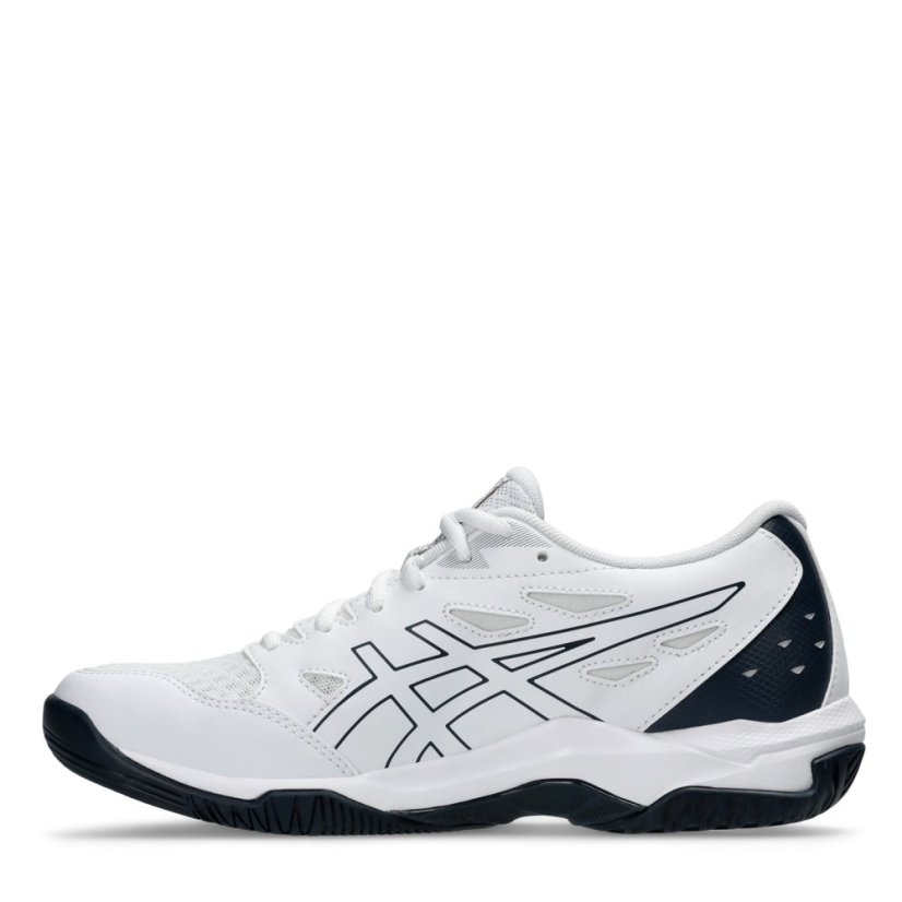 Asics Gel-Rocket 11 Women's Indoor Court Shoes White/Pure Gold