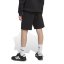 adidas Unisex Kids' Jersey Jogger Shorts Black/White