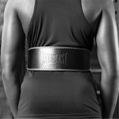 Everlast Leather Weight Lifting Belt Black
