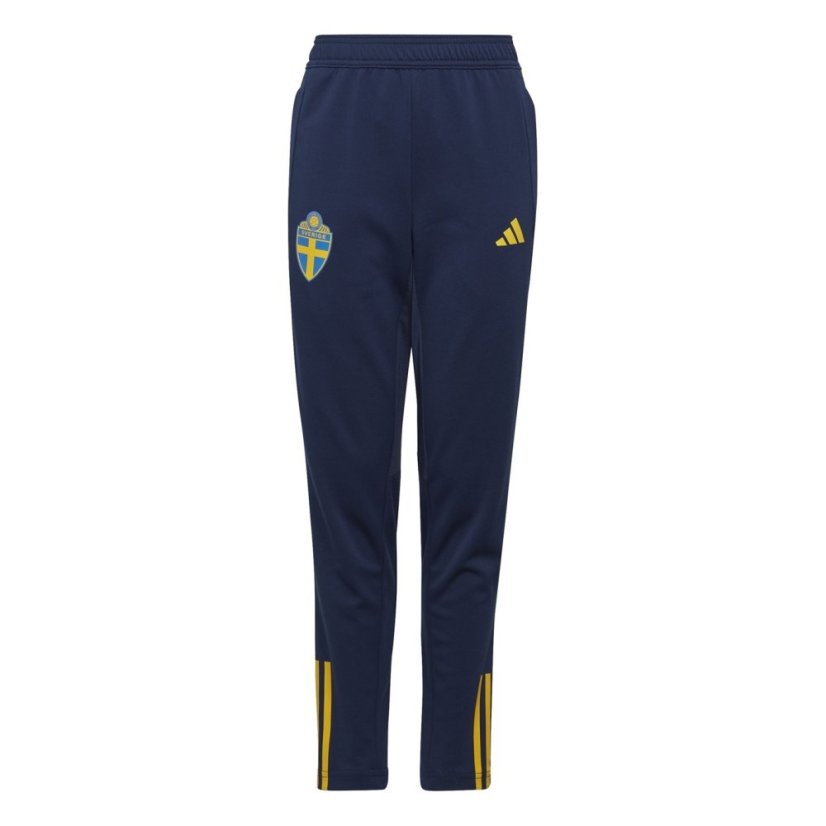 adidas Kids adidas Sweden Training Tracksuit Bottoms 2022 Team Navy Blue
