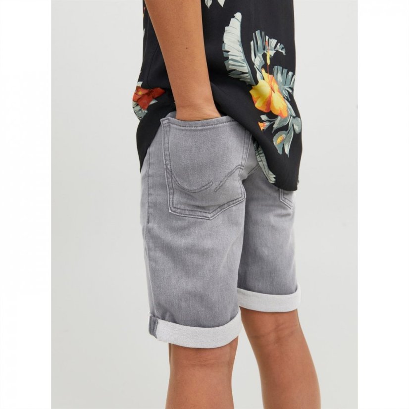 Jack and Jones 370 Jean Shorts Grey Denim