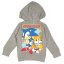 Detská mikina Ježko Sonic - Game Over - Grey