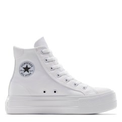 Converse Kids' High-Top Trainers White