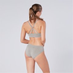 Reebok Womens Seamless Bra Maryna Grey Marl