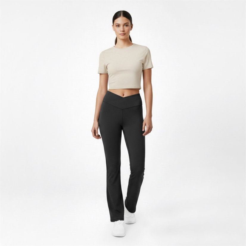 USA Pro Wrap Flare Leg Womens Black